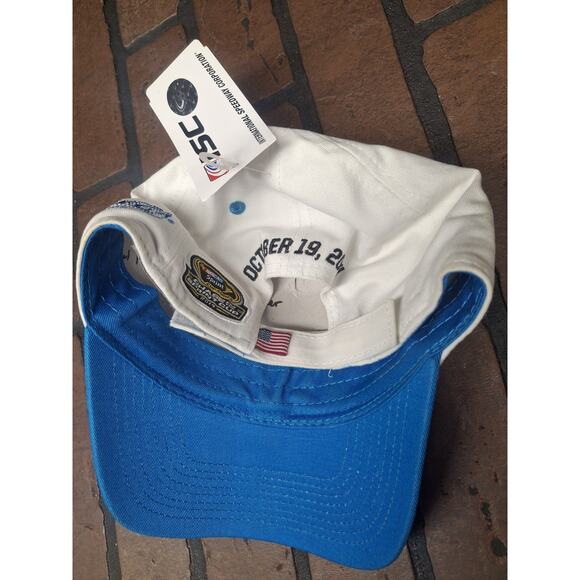 Paul Menard And Jimmy Weller Signed Geico 500 Talledega NASCAR Hat - Picture 2 of 3